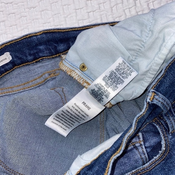 Frame Le Skinny de Jeanne in Fillmore Skinny Jeans, Stretchy, $209 Women's Sz 27 - Picture 8 of 11